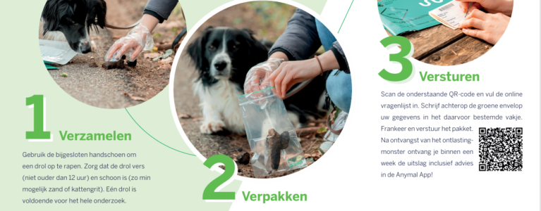 Samenwerking met Anymal en ontlastingonderzoek bij je hond!